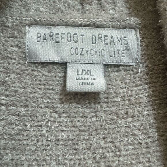 Barefoot Dreams Cozy Chic Lite Soft Plush Cardigan - L/XL - Picture 3 of 4